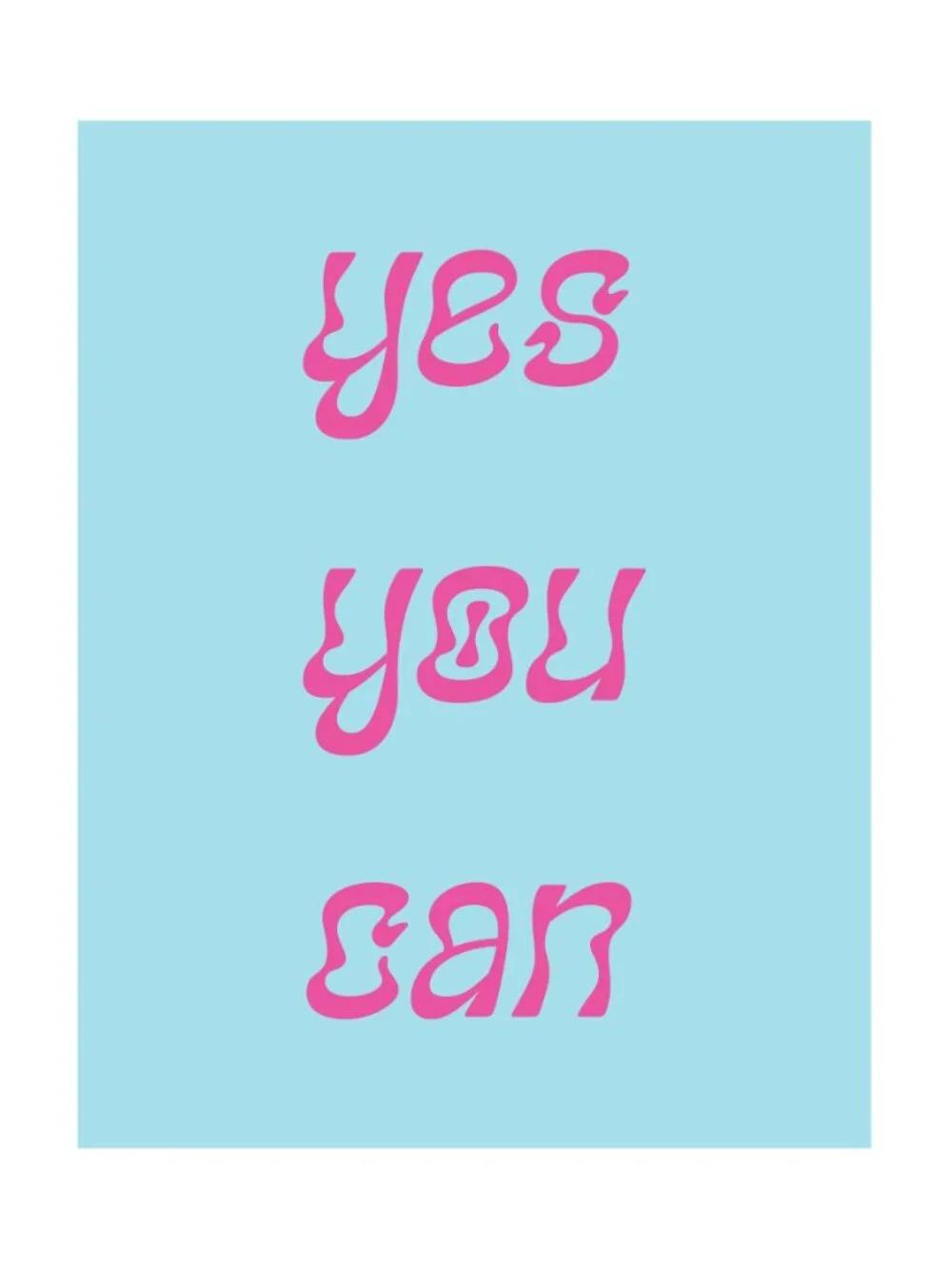 Motivational Quote Colorful Home Decor Wall Art Photo Print 8.5x11in